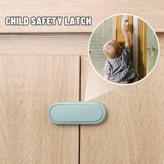 Child Safety Lock for Cabinet Doors and Drawers