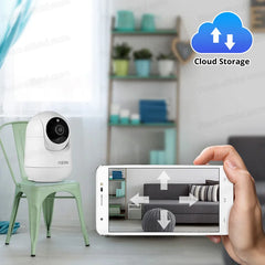 5MP WiFi Camera Tuya AI Indoor Security Baby Monitor