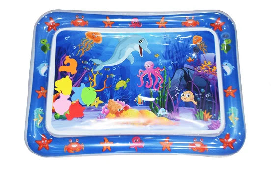 inflatable play mat with water for children