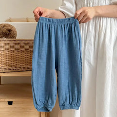 Summer long trousers for children multivariant