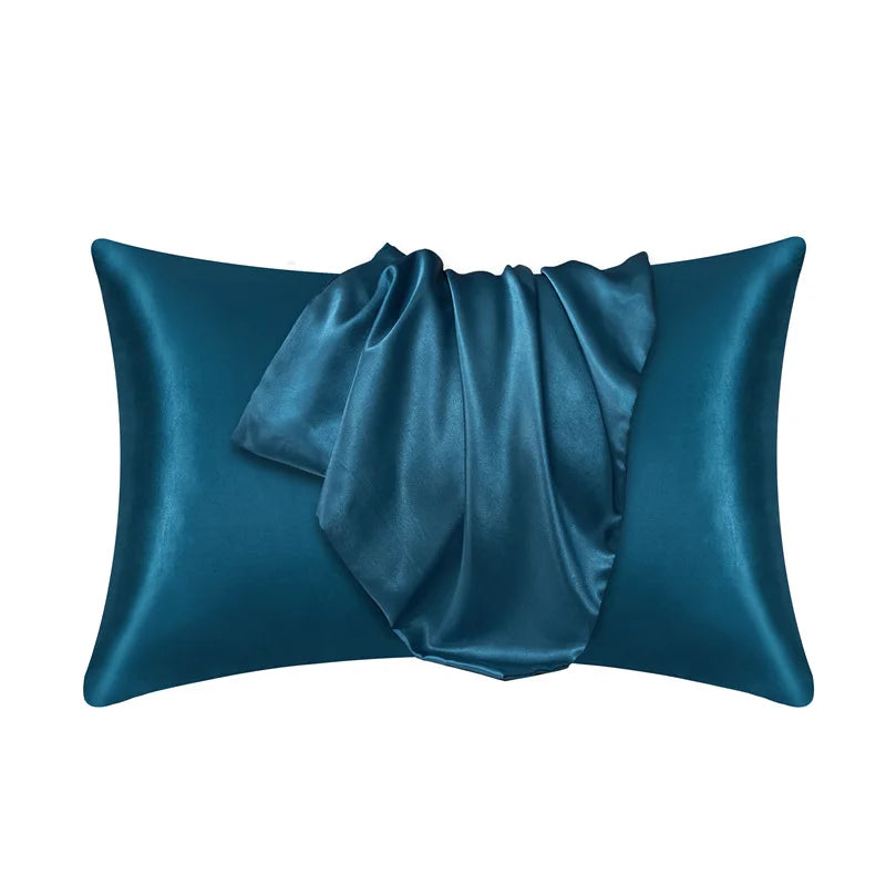 100% real natural mulberry silk pillowcase protects your hair and skin from wrinkles