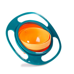 anti-tip gyroscopic bowl for children