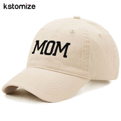 embroidered MOM and DAD visor cap for adults