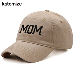 embroidered MOM and DAD visor cap for adults