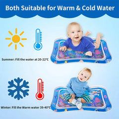 inflatable play mat with water for children