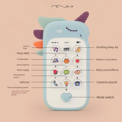 Baby Toy Phone Music Sound Teether Early Educational Gift