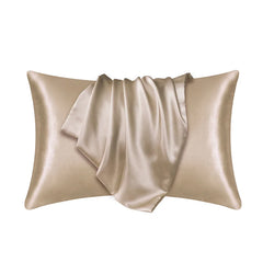 100% real natural mulberry silk pillowcase protects your hair and skin from wrinkles