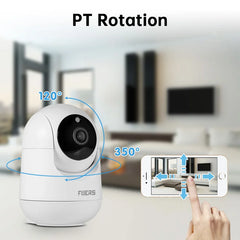 5MP WiFi Camera Tuya AI Indoor Security Baby Monitor