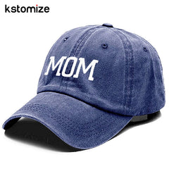 embroidered MOM and DAD visor cap for adults