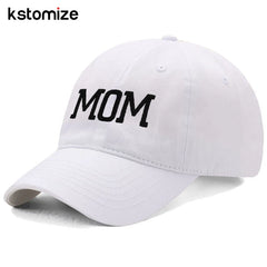 embroidered MOM and DAD visor cap for adults