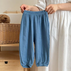 Summer long trousers for children multivariant