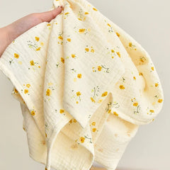 Swaddle multipurpose cotton muslin towel 100x100cm