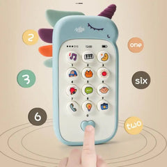 Baby Toy Phone Music Sound Teether Early Educational Gift