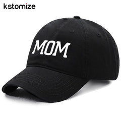 embroidered MOM and DAD visor cap for adults