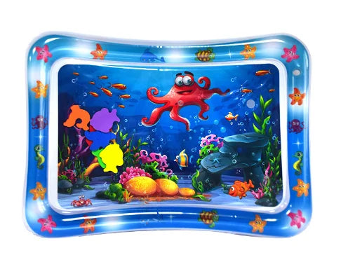 inflatable play mat with water for children