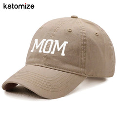 embroidered MOM and DAD visor cap for adults